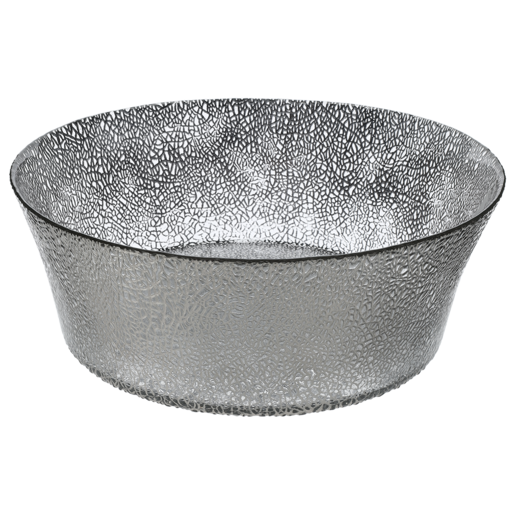 Crackle Glass Bowl 25cm