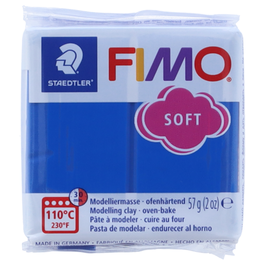 Staedtler Fimo Soft Pacific Blue Modelling Clay 57g