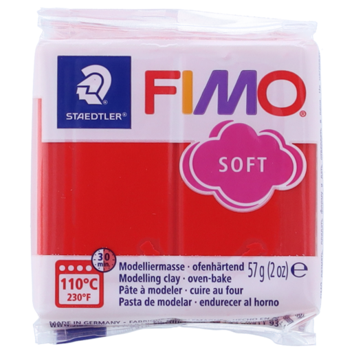 Staedtler Fimo Indian Red Soft Clay 57g
