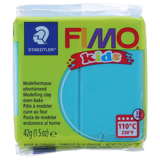Staedtler Fimo Kids Turquoise Modelling Clay 42g