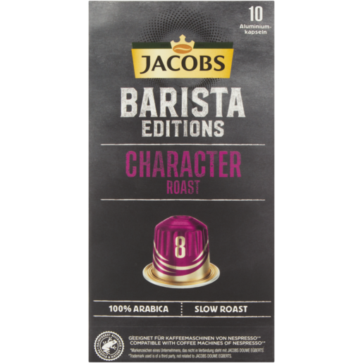 Jacobs Barista Editions Character Roast Coffee Capsules 10 Pack