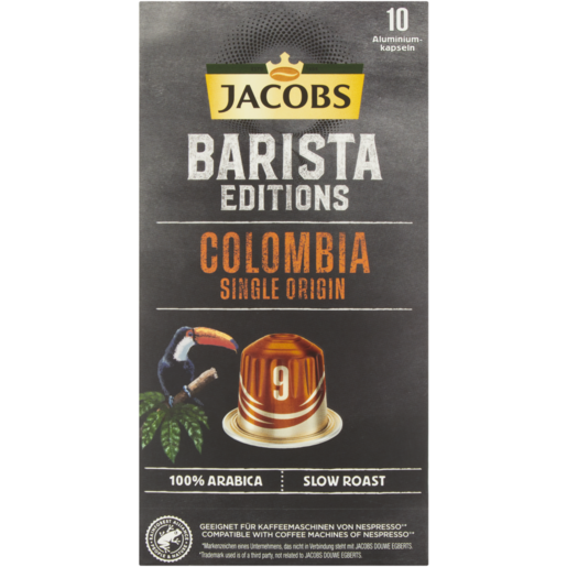 Jacobs Barista Editions Colombia Single Origin Coffee Capsules 10 Pack