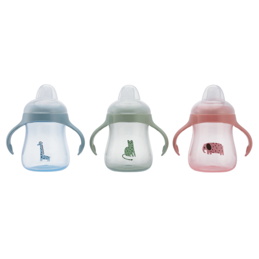 Jolly Tots Soft Spout Baby Training Cup 250ml 6 Months+ (Assorted Item - Supplied At Random)