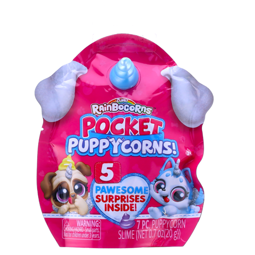 Rainbocorns Pocket Puppycorns (Colour May Vary)