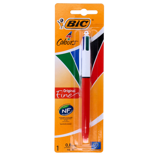 BIC 4-In-1 Fine Ballpoint Pen (Colour May Vary)