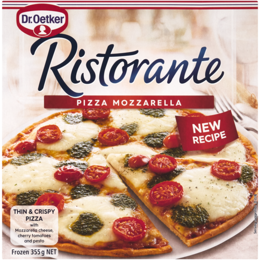 Dr. Oetker Ristorante Mozzarella Frozen Pizza 355g 