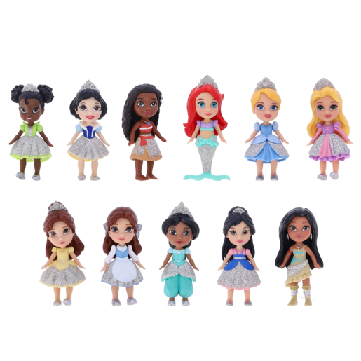 Disney Mini Princess Dolls 7cm (Type May Vary)