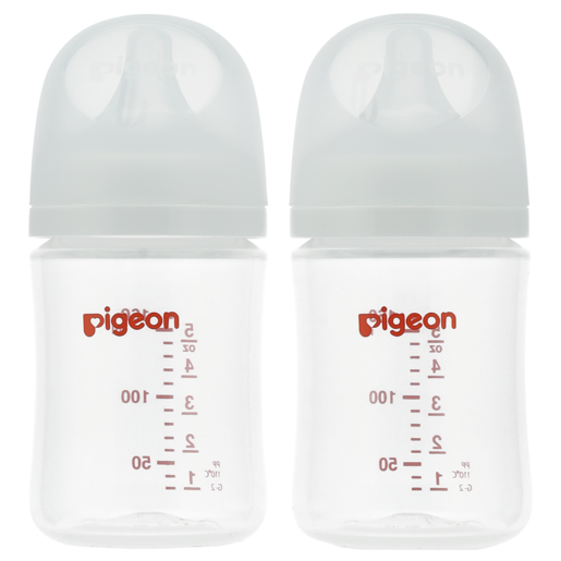 Pigeon SofTouch Bottles 160ml 2 Pack 0 Months+