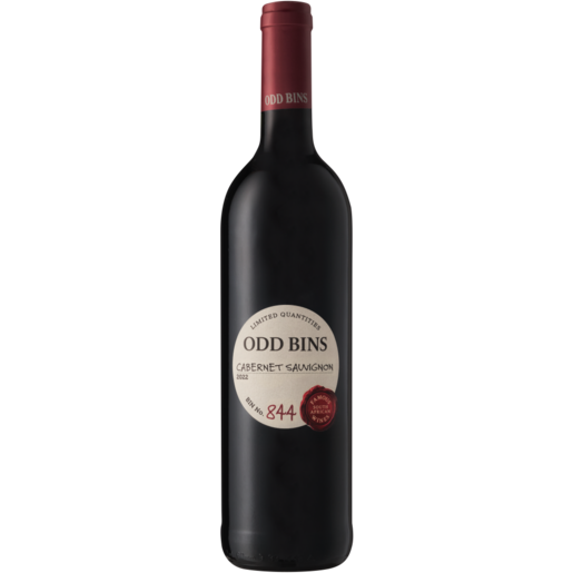 Odd Bins 844 Cabernet Sauvignon Red Wine Bottle 750ml