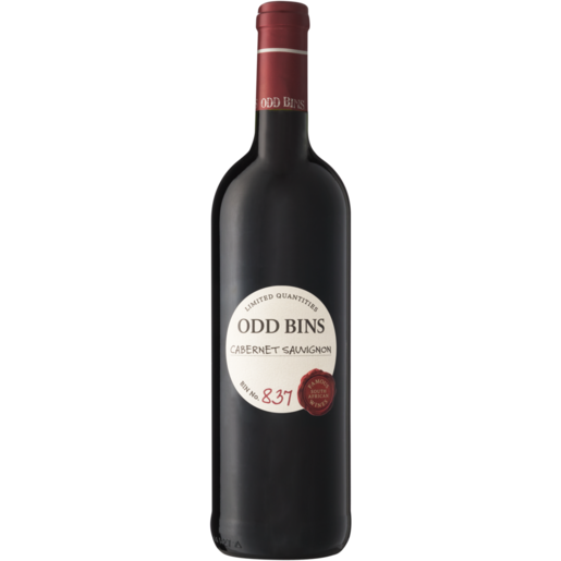 Odd Bins 837 Cabernet Sauvignon Red Wine Bottle 750ml