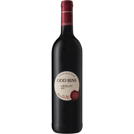 Odd Bins 535 Merlot Red Wine Bottle 750ml