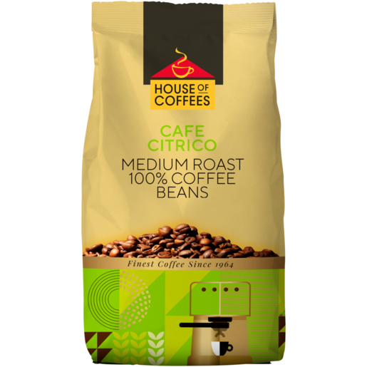 House of Coffees Café Citrico Coffee Beans 1kg