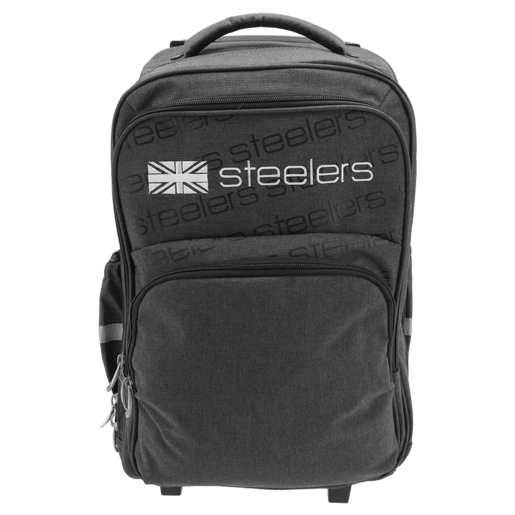 Steelers Black Large Trolley Backpack 300mmL x 210mmW x 500mmH