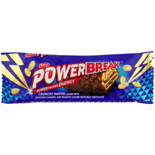Tiffany Power Break Milk Chocolate Bar 28g