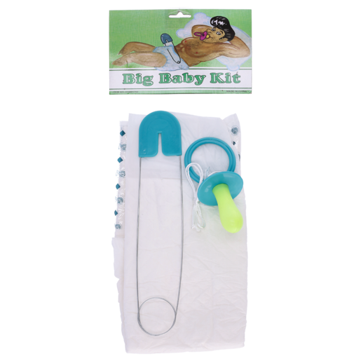 Novelty Blue Baby Shower Diaper Set