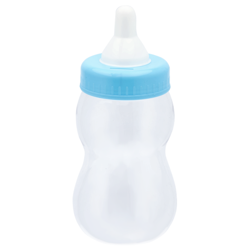 Novelty Blue Baby Shower Large Bottle Toy