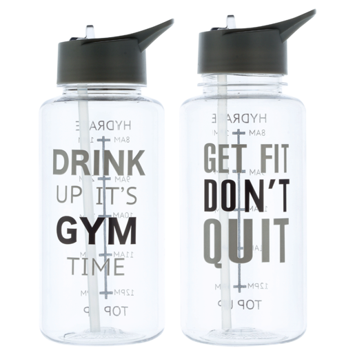 Gym Life Plastic Bottle 1L (Assorted Item - Supplied At Random)