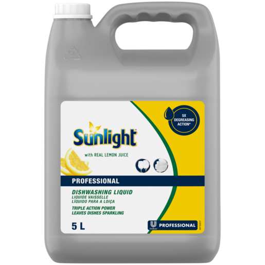 Sunlight Professional Dishwashing Liquid 5L 