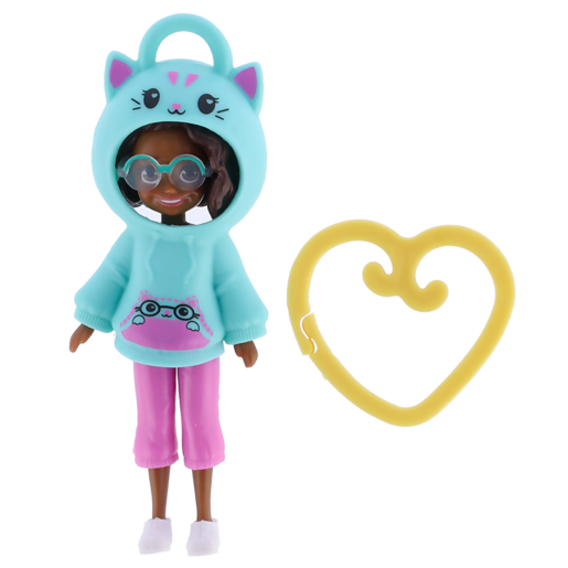 Polly Pocket Hoodie Friend Clip Cat
