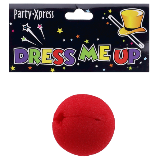 Party Xpress Dress Me Up Red Clown Nose