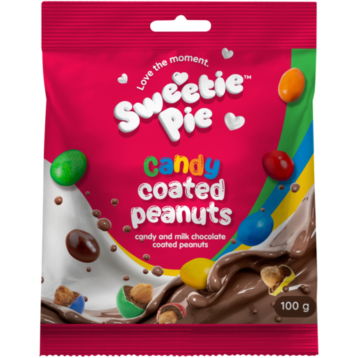 Sweetie Pie Candy Coated Peanuts 100g