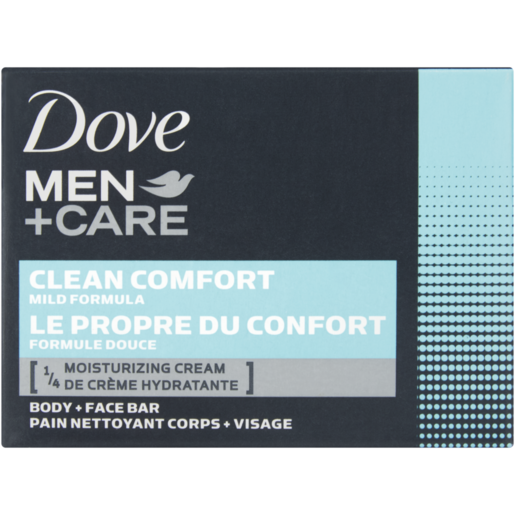 Dove Men + Care Clean Comfort Body & Face Bar 90g