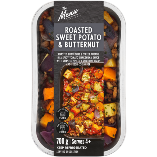 The Menu Roasted Sweet Potato & Butternut 700g 