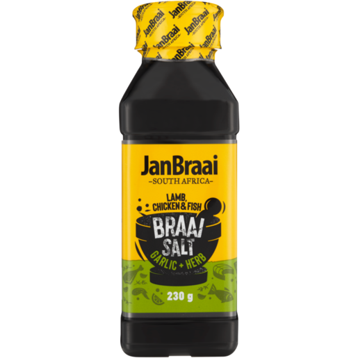 Jan Braai Garlic & Herb Braai Salt 230g 