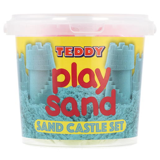 Teddy Play Sand Castle Bucket Set 500g