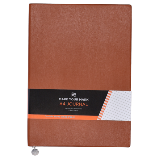 Donau Tan A4 Gilded Book Journal