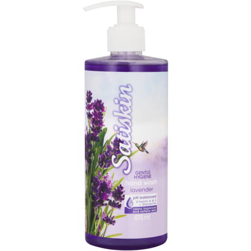 Satiskin Lavender Hand Wash 475ml
