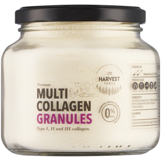 The Harvest Table Multi Collagen Granules 180g