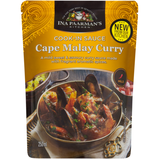 Ina Paarman Cape Malay Curry Cook-In Sauce 250ml