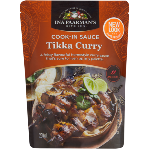 Ina Paarman Tikka Curry Cook-In Sauce 250ml