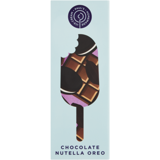 Paul's Homemade Chocolate Nutella Oreo Ice-Cream Stick 110g