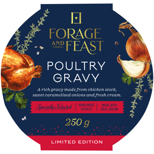 Forage And Feast Limited Edition Poultry Gravy 250g