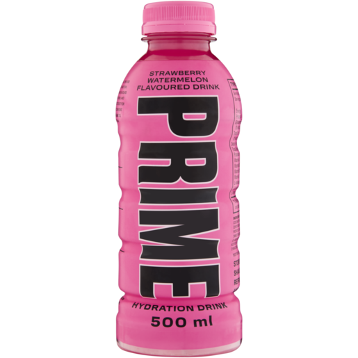 Prime Strawberry Watermelon Hydration Drink 500ml 