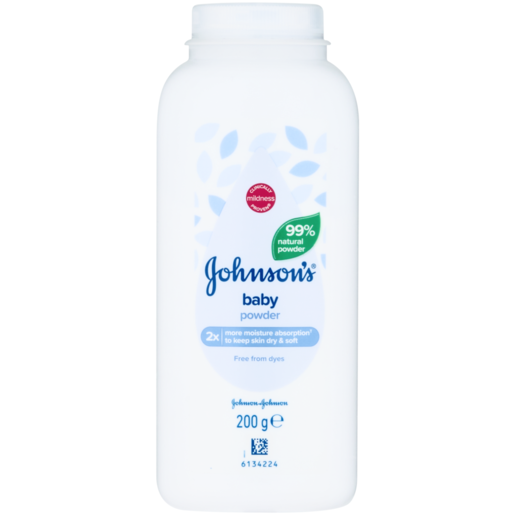 Johnson's Natural Baby Powder 200g