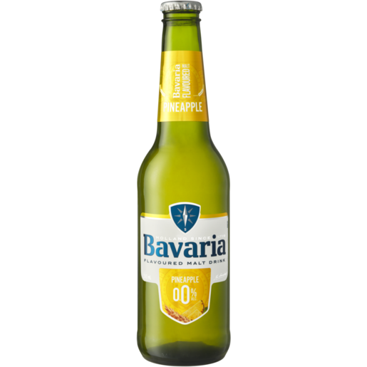 Bavaria Pineapple Flavoured 0.0% Malt Drink 340ml 