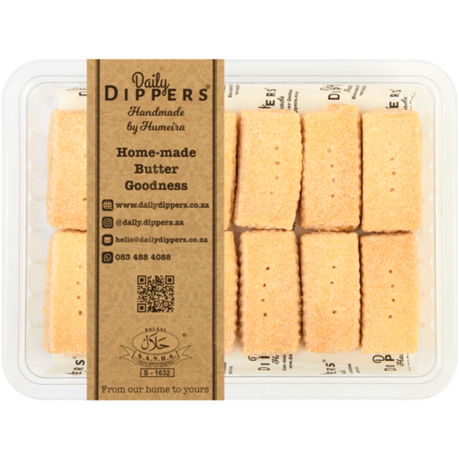 Daily Dippers Shortbread Fingers 24 Pack