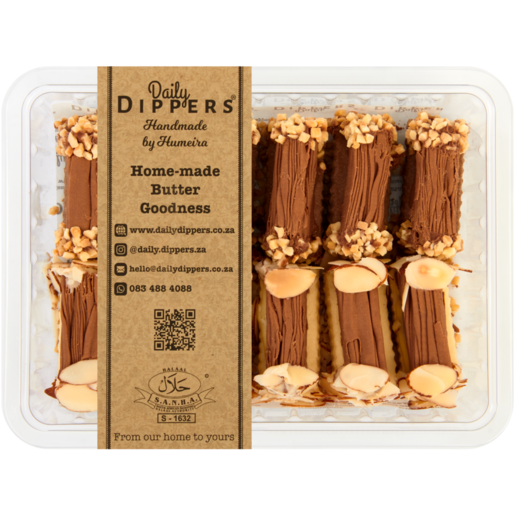 Daily Dippers Almond Flake Logs 12 Pack