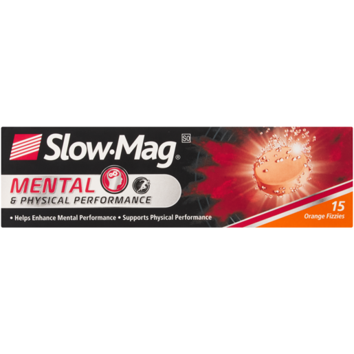 Slow-Mag Mental & Physical Performance Fizzies 15 Pack