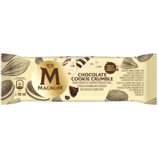 Ola Magnum Chocolate Cookie Crumble Ice Cream 90ml