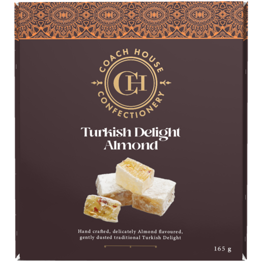 Beyers Coach House Confectionery Almond Turkish Delight 165g
