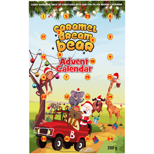 Beyers Caramel Dream Bear Advent Calendar 200g
