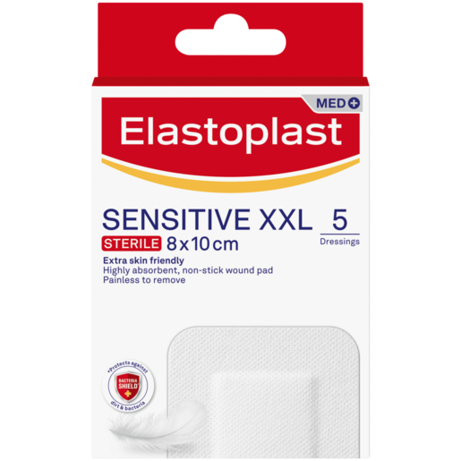 Elastoplast XXL Sensitive Dressings 5 Pack