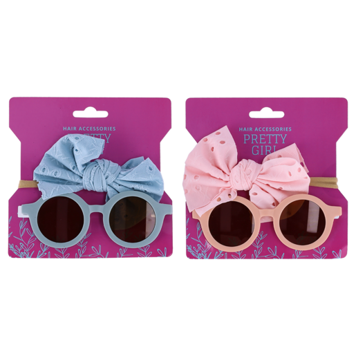 Pretty Girl Headband with Glasses 2 Piece (Assorted Item - Supplied At Random)