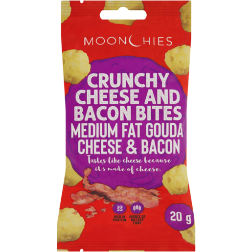 Moonchies Crunchy Cheese & Bacon Bites 20g 