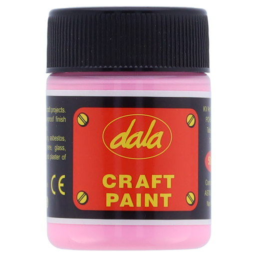 Dala Bright Pink Craft Paint 50ml