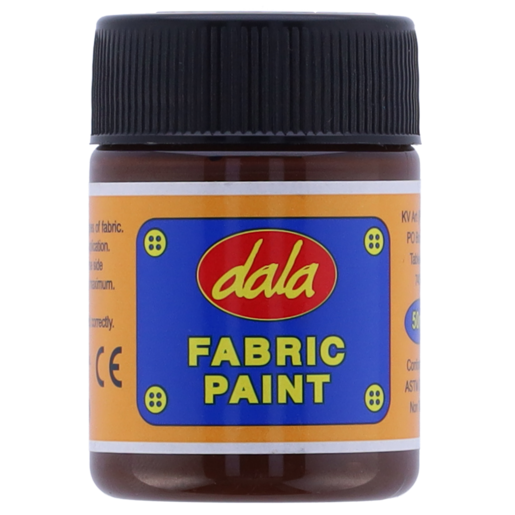 Dala Brown Fabric Paint 50ml